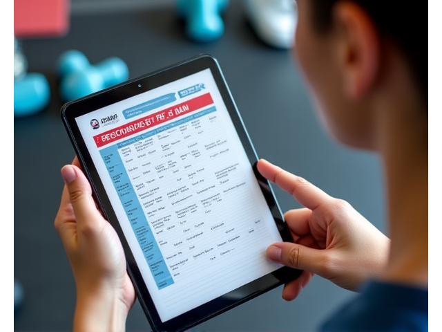 Custom fitness plans for adults